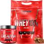 Imagem de Kit Whey Protein 100% + Creatina 300g Pura - Integralmedica