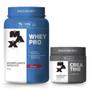 Imagem de Kit Whey Protein 1kg + Creatina 100g - Max Titanium - Massa Muscular Energia Força