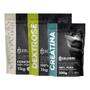 Imagem de Kit: Whey Protein Concentrado 1kg + Creatina 500g Monohidratada + Dextrose 1kg - 100% Importado - Soldiers Nutrition