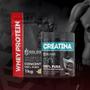 Imagem de Kit: Whey Protein Concentrado 1Kg + Creatina Monohidratada Pote 300g - 100% Pura Importada - Soldiers Nutrition