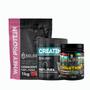 Kit: Whey Protein Concentrado 1kg+Creatina Monohidratada Pote 300g - 100% Pura+Pré-Treino Evolution Pré Workout 300g - S - Soldiers Nutrition Imagem de Kit: Whey Protein Concentrado 1kg+Creatina Monohidratada Pote 300g - 100% Pura+Pré-Treino Evolution Pré Workout 300g - S