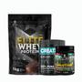 Imagem de Kit: Whey Protein Elite-Pro 1kg +Creatina Monohidratada Pote 300g - 100% Pura+Pré-Treino Evolution Pré Workout 300g - So