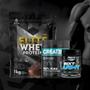 Imagem de Kit: Whey Protein Elite-Pro 1kg+Creatina Monohidratada Pote300g 100% Pura+Pré-Treino Sixt Army Night 300g - Soldiers