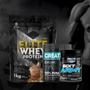 Imagem de Kit: Whey Protein Elite-Pro 1kg+Creatina Monohidratada Pote300g 100% Pura+Pré-Treino Sixt Army Night 300g - Soldiers