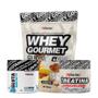Imagem de Kit Whey Protein Gourmet Refil + Creatina 300g + Gluta Immunity 150g - FN Forbis