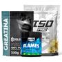 Imagem de Kit: Whey Protein Isolado ISO PRO 1kg + Creatina Monohidratada 250g + Pré-Treino Flames - Soldiers Nutrition