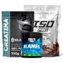 Imagem de Kit: Whey Protein Isolado ISO PRO 1kg + Creatina Monohidratada 250g + Pré-Treino Flames - Soldiers Nutrition