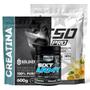 Imagem de Kit: Whey Protein Isolado ISO PRO 1kg + Creatina Monohidratada 600g + Pré-Treino Sixt Army - Soldiers Nutrition