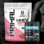 Kit: Whey Protein Primal 1Kg 100% Importado + Creatina Monohidratada Pote 300g - Soldiers Nutrition Imagem de Kit: Whey Protein Primal 1Kg 100% Importado + Creatina Monohidratada Pote 300g - Soldiers Nutrition