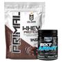 Imagem de Kit: Whey Protein Primal 1Kg 100% Importado + Pré-Treino Sixt Army - Soldiers Nutrition