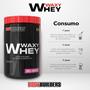 Kit Whey Protein Waxy Whey Pote 900g 2x BCAA 100g 2x Power Creatina 100g Bodybuilders Imagem de Kit Whey Protein Waxy Whey Pote 900g 2x BCAA 100g 2x Power Creatina 100g Bodybuilders