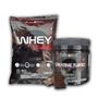 Imagem de Kit Whey Turbo 907g mais Creatina Turbo 150g - Black Skull