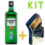 Imagem de Kit whisky Passport 1 litro com isqueiro modelo Zippo metálico cromado
