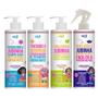 Imagem de Kit Widi Care Jubinha Shampoo Cond Creme Ondulado Spray