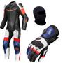 Imagem de Kit X11 Macacão Apex Luva Racer 2 Tricolor Balaclava