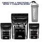 Imagem de Kit Xpro Whey Protein Muscle Whey Sabor Morango com Creatina Bcaa e Coqueteleira Kit de Suplemento alimentar