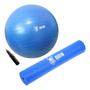 Imagem de Kit Yoga Tapete PVC e Bola de Pilates 55 cm suiça Odin Fit