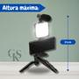 Imagem de Kit Youtuber para Celular ou Camera com Led para Live Gravação com Microfone e Tripé Iniciante - GKS