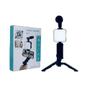 Imagem de Kit Youtuber Vlog Live Tripé Celular Suporte Led E Microfone Com controle Bluetooth Video-Making Kit AY-49