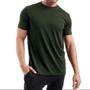 Imagem de Kit10 Camiseta Masculina Plus Size Lisa Algodão 30.1basica