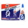 Imagem de KitC /6 Colas Tenaz Branca 35g Lavável Escolar - Pritt