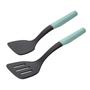 Imagem de KitchenAid Classic Plastic Turner Set, 2-Piece, Aqua