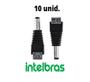 Imagem de Kits 32 Conector Bnc Com Mola + 16 P4 Com Borne Intelbras