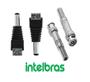 Imagem de Kits 32 Conector Bnc Com Mola + 16 P4 Com Borne Intelbras