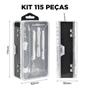 Imagem de Kits Chave 115Pcs De Reparos Conjunto Profissional Multi Uso