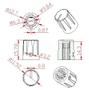 Imagem de Knob com parafuso - Cinza - KN-1900H