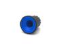 Imagem de Knob Rotativo D.I com Filete - Preto/Azul - 5384 - ST COM
