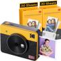 Imagem de  Kodak Mini  Shot 3 Retrô Amarela  - C300RY - Camera Instantânea e Photo Printer bluetooth  2 em 1 -