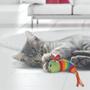 Imagem de Kong Bat-a-Bout Clackz Caterpillar Brinquedo Lagarta Com Fitas Coloridas e Catnip Para Gatos