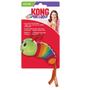 Imagem de Kong Bat-a-Bout Clackz Caterpillar Brinquedo Lagarta Com Fitas Coloridas e Catnip Para Gatos