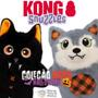 Imagem de Kong Snuzzles Assorted Halloween Brinquedo Pelúcia Lobo Para Cachorro Medio