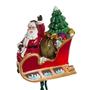 Imagem de Kurt Adler 10-Light Papai Noel Sleigh e Conjunto de Luz de Rena