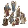 Imagem de Kurt Adler Resina Natividade Figurine Set, 6,25 polegadas, conjunto de 8