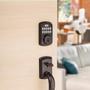 Imagem de Kwikset 99420-002 Aura - Chaveiro de Porta com Teclado e Bluetooth SmartKey - Bronze Veneziano