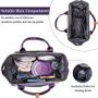 Imagem de KYALOU Saco de fralda pequeno Tote, Mini mochila fralda de bebê para mamãe e papai, multi-função impermeável Travel Back Pack para meninos e meninas (roxo)