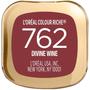 Imagem de L'Oreal Paris Colour Riche Batom Hidratante 762 Divine Wine