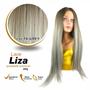 Imagem de Lace Wig Fibra Orgânica Peruca Super Natural 70cm Longa Lisa