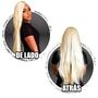 Imagem de Lace Wig Lisa e Longa com Cabelo Orgânico com Alça Ajustável