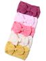 Imagem de Laço Bebe Menina Turbante Para Bebe Lacinhos de Bebe Menina Kit c/5 Unidades