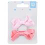 Imagem de Laço De Cabelo Infantil Menina Nude  Lilás e Rosa Duplo Baby Feminino Pimpolho