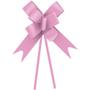 Imagem de Laço Pronto Liso 30MM Rosa com 10 Unidades - Pacote com 20