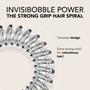 Imagem de Laços de Cabelo Invisibobble Power Traceless - Pacote com 5 Unidades Transparentes