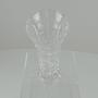 Imagem de LAILA VASO DECORATIVO ENFEITE CASA 19x9x9cm VIDRO TRANSPARENTE 