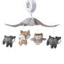 Imagem de Lambs & Ivy Woodland Forest Gray/Tan Musical Baby Crib Mobile Soother Toy