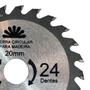 Imagem de Lâmina De Serra Circular 110Mm Para Madeira Com 24 Dentes