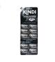 Imagem de Lamina Giletes Kindi Black/ Kit C/ 10 Cartelas Com 50 Unid